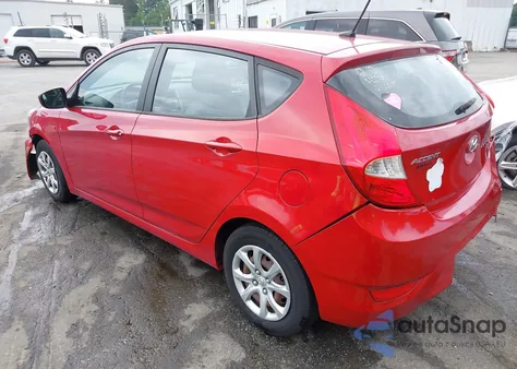 2012 Hyundai Accent Gs from USA, damaged, VIN KMHCT5AE6CU012772